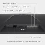 Dell 24 Gaming Monitor - SE2426HG, Full HD (1920x1080), 240Hz, Fast IPS, 0.5ms, AMD FreeSync Premium, 99% sRGB, HDR10, VESA (100x100mm), DisplayPort, 2 HDMI, 3 Year Warranty, Black