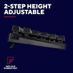 Trust Gaming GXT 835 Azor Gaming Keyboard with QWERTY UK Layout, LED Lighting, Game Mode, 12 Multimedia Keys, Anti-ghosting, Membrane Wired USB Keyboard for PC, Computer, Laptop - Black