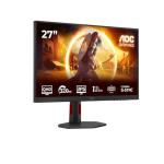 AOC Q27G4SRU 27 inch WQHD Gaming Monitor 320Hz, Fast IPS Panel, 0.3ms MPRT, Adaptive Sync, HDR400, G-Sync Compatible, Height Adjustment, Speakers, (2560x1440 HDMI 2x 2.1 DP 1x 1.4 USB Hub) Black