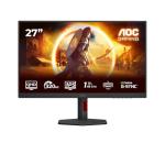 AOC Q27G4SRU 27 inch WQHD Gaming Monitor 320Hz, Fast IPS Panel, 0.3ms MPRT, Adaptive Sync, HDR400, G-Sync Compatible, Height Adjustment, Speakers, (2560x1440 HDMI 2x 2.1 DP 1x 1.4 USB Hub) Black