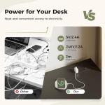 Mericonia Small L Shaped Desk with Power Outlets,100 cm L Computer Corner Desks with Reversible Shelves, Gaming Desk, Study Writing Table for Home Office, Black