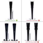 playvital Full Set Skin Sticker for ps5 Slim Console Disc Edition (The New Smaller Design), Vinyl Skin Decal Cover for ps5 Controller & Headset & Charging Station & Media Remote - Dragon's Elysium