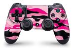 giZmoZ n gadgetZ PS4 Console PINK CAMO Skin Decal Vinal Sticker + 2 Controller Skins Set