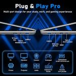 FUNYET Gaming Laptop, Win11 Pro Computer,15.6 inch Laptop R7 5700U processor, 16GB RAM + 1TB SSD, FHD 1920x1080 Notebook, Fingerprint unlock, Backlit keyboard, 180° hinge, BT 5.0