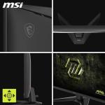 MSI MAG 272F X24 27-Inch Gaming Monitor, 1920x1080, FHD Rapid IPS, 240Hz, 0.5ms, HDR ready, AMD FreeSync Premium, Eye care, AI vision, HDMI 2.0b, DP 1.2a, Frame-less, Vesa Mount, Black
