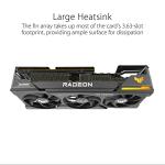 ASUS TUF Gaming AMD Radeon RX 7900 XTX OC Edition 24GB GDDR6 Graphics Card (PCIe 4.0, 24GB GDDR6, HDMI 2.1a, DisplayPort 2.1)
