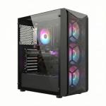 STGsivir Gaming PC, Gaming Computer Desktop Tower, AMD Ryzen 7 5700X up to 4.6GHz, Nvidia GeForce RTX 3060 12GB GDDR6, 32GB DDR4 RAM, 1TB SSD, WIFI 6, BT5.0, RGB Fan x3, Windows11 Pro