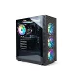 GTR Gaming PC – Ryzen 5 5500 Desktop Computer, Radeon RX 7600 8GB Graphics, 16GB DDR4 RAM, 1TB NVMe SSD, 650W Power Supply, Windows 11 Gaming Desktop PC, Wi-Fi, ARGB Case.
