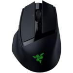 Razer Basilisk Wireless Ergonomic Portable Gaming Mouse: 10 Programmable HyperScroll Controls, Gen-3 Optical Switches, Long Battery Life, AI Prompt, 2.4GHz, Bluetooth