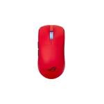 ASUS ROG Harpe II Ace Wireless Esports Gaming Mouse – Pro-Tested, Right-Handed, 48g Lightweight, Tri-Mode Connectivity, 42K DPI, 8K Polling, 101Hr Battery, Web-Based Tool, PC/Mac Support – Lava Red