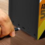 My Arcade Atari Mini Arcade Machine - Micro Player Pro Table Top Arcade Machine, Portable Handheld Game, Retro Gaming Console, Mini Retro Games Machines for Kids & Adults