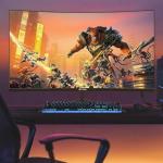 CRUA 24 Inch Curved Gaming Monitor, 180Hz/200Hz FHD 1080P, 1ms Response, AMD FreeSync, Eye-Care Flicker-Free, Frameless Esports Display with HDMI & DP, VESA Wall Mount – Black