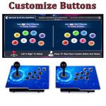 RegiisJoy 32000 in 1 Pandoras Box 78S Retro Arcade Gaming Console, 4 Player 3D Magical Modified Game, Search Save Delete Cheat Function, Favorite List, One-Button Combo, 128G TF, Separate Console