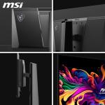 msi MAG 274QP QD-OLED X24 27-inch 2560 x 1440 (QHD) Gaming Monitor, 240Hz, Adaptive-Sync, HDMI, DisplayPort, VESA Mountable, Tilt, Height Adjustable, Speaker, 0.03ms, Black