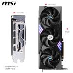 MSI GeForce RTX 5060 Ti 8G GAMING TRIO OC Graphics Card - RTX 5060 Ti GPU, 8GB GDDR7 (28Gbps/128-bit), PCIe 5.0 - TRI FROZR 4 (3 x STORMFORCE FAN) - RGB - HDMI 2.1b, DisplayPort 2.1b