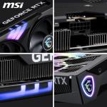 MSI GeForce RTX 5060 Ti 8G GAMING TRIO OC Graphics Card - RTX 5060 Ti GPU, 8GB GDDR7 (28Gbps/128-bit), PCIe 5.0 - TRI FROZR 4 (3 x STORMFORCE FAN) - RGB - HDMI 2.1b, DisplayPort 2.1b