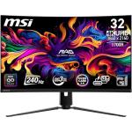 MSI MPG 321CURX QD-OLED 32 Inch UHD Curved Gaming Monitor - 1700R, 3840 x 2160 Quantum Dot OLED Panel, 240Hz / 0.03ms, 99% DCI-P3, ΔE≤2, DisplayHDR True Black 400, DP 1.4a, HDMI 2.1, USB Type-C