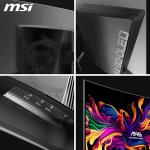 MSI MPG 321CURX QD-OLED 32 Inch UHD Curved Gaming Monitor - 1700R, 3840 x 2160 Quantum Dot OLED Panel, 240Hz / 0.03ms, 99% DCI-P3, ΔE≤2, DisplayHDR True Black 400, DP 1.4a, HDMI 2.1, USB Type-C