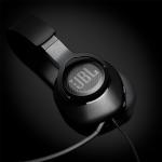 JBL Quantum 100 Wired Over-Ear Gaming Headset with Boom Mic, Multi-Platform Compatible, Black