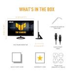 ASUS TUF Gaming Series 5 - VG279Q5R Gaming Monitor – 27-inch, Full HD(1920x1080), 200Hz, Fast IPS, ELMB, 0.3ms GTG (min.), Stereo speaker, DisplayWidget Center, AI Visual