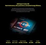 WEELIAO GPD Win 5 Portable Gaming PC with AMD Ryzen AI Max+ 395 CPU, 80Wh Swappable Battery,7-inch 120Hz Display, Air Cooling Portable Gaming Handheld, Windows 11,32GB LPDDR5X RAM+2TB PCIe 4.0 SSD