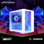 STGsivir Gaming PC, Gaming Computer Desktop Tower, Intel Core i7 up to 3.9GHz, Nvidia GeForce RTX 3060 12GB GDDR6, 16GB RAM, 1TB SSD, WIFI 6, BT 5.0, RGB Fan x3, Windows11 Pro