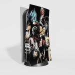 MaD Vision® Extra-Durable Skin Kit for PlayStation 5 (PS5) Disc | Matte Vinyl Decal Set for Console + 2 Controllers - for Anime Design