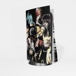 MaD Vision® Extra-Durable Skin Kit for PlayStation 5 (PS5) Disc | Matte Vinyl Decal Set for Console + 2 Controllers - for Anime Design