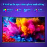 Amzfast 32-inch Curved Gaming Monitor, 2K QHD 180Hz, 2560x1440p Fast VA, 1500R, 1ms MPRT, Adaptive Sync, 3500:1 Contrast, HDR, 120% sRGB, VESA 75x75mm, HDMI 2.0&DP 1.2 - AMZG32C3Q