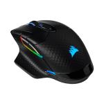 Corsair Dark Core RGB PRO, Wireless/Wired Gaming Mouse (Optical Sensor, Fast Response Time, 8 Programmable Side Buttons, Dynamic Multi-Colour Backlighting) Black, 18,000 DPI