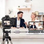 Video Capture Card, HDMI to USB C Audio Capture Card for Streaming Switch Xbox PS5/4 Gaming USB 3.0 HDMI Video Capture Device 4K 1080P 60fps Live Record Grabber Compatible with DSLR Camera Window Mac