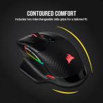Corsair Dark Core RGB PRO, Wireless/Wired Gaming Mouse (Optical Sensor, Fast Response Time, 8 Programmable Side Buttons, Dynamic Multi-Colour Backlighting) Black, 18,000 DPI