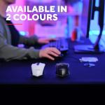 GXTrust 1109W Vylax Gaming Mouse with 6 Programmable Buttons, Advanced Software, Multicolour LED Lighting, 200-6400 DPI, 1.5m USB Cable, Illuminated RGB Computer Mouse for PC Laptop Windows, White