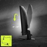 MSI MAG27C6X 27" 1920x1080 (FHD), VA, Gaming Monitor 250Hz, Adaptive Sync, 1ms, HDMI, Display-Port, VESA Mountable, Tiltable