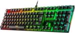 Oversteel - KOVAR USB Gaming Keyboard, RGB Backlit, Outemu Red Mechanical Switch, Anti-Ghosting, English Layout PC/MAC/Android