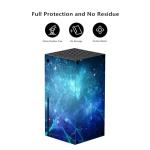 playvital Blue Nebula Custom Vinyl Skins for Xbox Series X, Wrap Decal Cover Stickers for Xbox Series X Console Controller