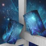 playvital Blue Nebula Custom Vinyl Skins for Xbox Series X, Wrap Decal Cover Stickers for Xbox Series X Console Controller
