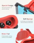 VR Headset for Nintendo Switch 2 (2025), Switch 2 Virtual Reality VR Glasses with Adjustable HD Lenses and Comfortable Head Strap, Virtual Boy 3D Goggle for Switch 2 Accessories, Orange&Blue