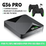 G36 Pro Game Box Game Stick,Built-in 100000 Games,50 Emulators,4k HDMI Retro Video Game Console with 2.4g Wireless Controllers,Portable Plug and Play Gaming Console,Gift for Men,Husband (256G)