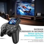 Handheld Gamepad Game Console, 3 Inch Screen Retro Console with AV Cable for TV Connection Single Player Battle Gaming Machine with Multiple Games
