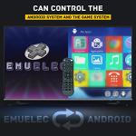 Kinhank Super Console X2 pro Retro Game Console with 100000+GamesVideo Game Console EmuELEC 4.5/Android 9.0 in 1, with 2 Gamepad Inside,2.4G+5G and BT 5.0
