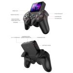 Handheld Gamepad Game Console, 3 Inch Screen Retro Console with AV Cable for TV Connection Single Player Battle Gaming Machine with Multiple Games