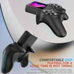 Handheld Gamepad Game Console, 3 Inch Screen Retro Console with AV Cable for TV Connection Single Player Battle Gaming Machine with Multiple Games