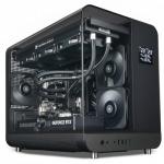 ionz Gaming Desktop PC, Ryzen 7 9800X3D, Nvidia RTX 5080, 32GB DDR5 RAM, 2TB NVMe SSD, Windows 11, 1000W 80+ PSU, LED Live Display - Black - Aviator