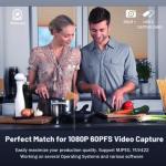 Guermok Video Capture Card, USB3.0 HDMI to USB C Capture Card, 4K Full 1080P60FPS Capture Devices for Gaming Live Streaming Video Recorder, for Windows Mac OS System OBS Zoom PS4/5 Switch Xbox1