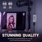 Guermok Video Capture Card, USB3.0 HDMI to USB C Capture Card, 4K Full 1080P60FPS Capture Devices for Gaming Live Streaming Video Recorder, for Windows Mac OS System OBS Zoom PS4/5 Switch Xbox1