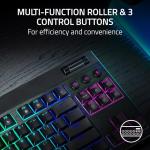 Razer BlackWidow V4 Tenkeyless HyperSpeed Low Profile - Wireless Hot-swappable Gaming Keyboard (HyperSpeed Wireless & BT, Multi-Function Roller & Control Buttons) Orange Switch | UK Layout