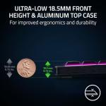 Razer BlackWidow V4 Tenkeyless HyperSpeed Low Profile - Wireless Hot-swappable Gaming Keyboard (HyperSpeed Wireless & BT, Multi-Function Roller & Control Buttons) Orange Switch | UK Layout