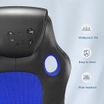 play haha Office Chair,Ergonomic High Back Seat With Breathable Mesh Insert Padded Armrests Durable Base Lumbar Support Faux Leather Surface For Gaming Home Or Office Use Gaming Chair