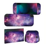 PlayVital Full Set Protective Skins for Nintendo Switch 2 Console & Joycon, Customized Vinyl Decal Wrap Sticker for Nintendo Switch 2 & Dock & Hand Grips - Nebula Galaxy